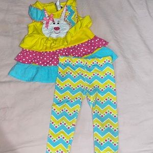 Easter Bunny Matching set.